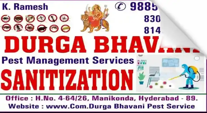 Durga Bhavani Pest Control Services in Manikonda, Hyderabad