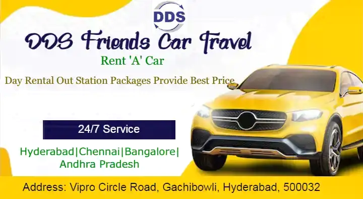 DDS Friends Car Travel in Gachibowli, Hyderabad