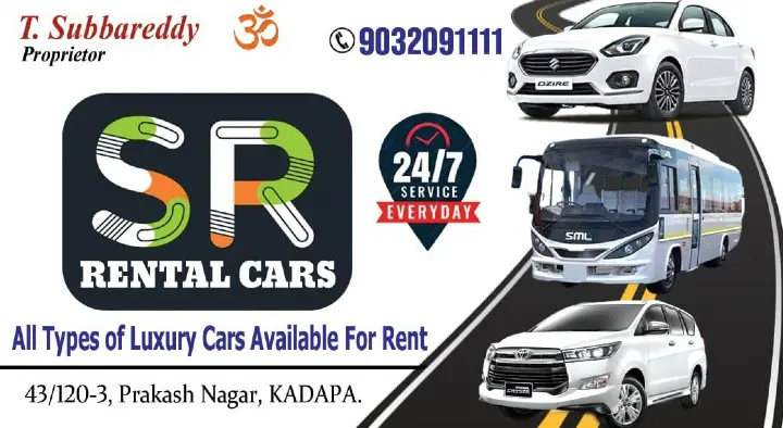 s r rental cars cuddapah kadapa,Prakash nagar In Visakhapatnam, Vizag