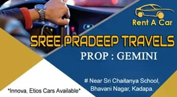 Sree Pradeep Travels in Bhavani Nagar , Kadapa