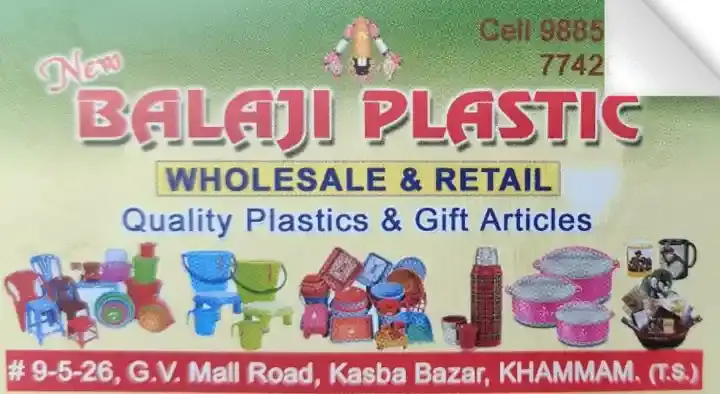 New Balaji Plastic (Wholesale and Retail) in Kasba Bazar