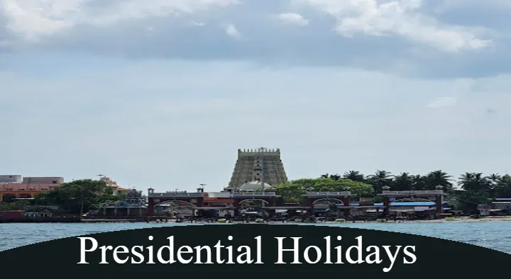 Presidential Holidays in Simmakkal, Madurai