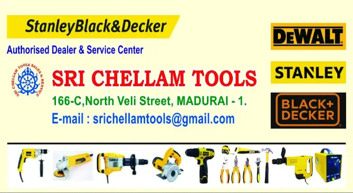 Sri Chellam Tools in Madurai, Madurai