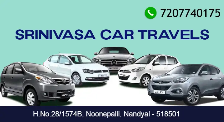 Srinivasa Car Travels in Noonepalli, nandyal