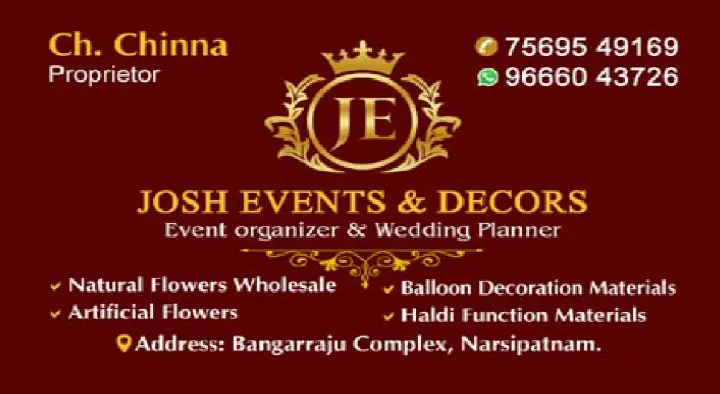 Stage Decorators in West_Godavari  : Josh Events and Decorators in Bangarraju Complex