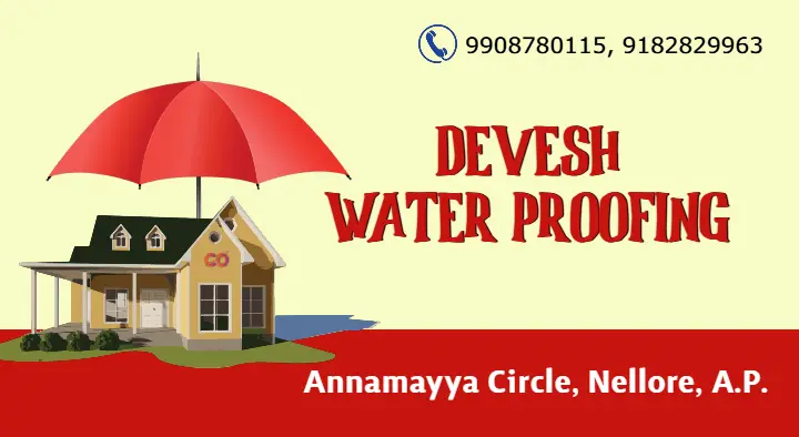 House Cleaning Services in Nellore  : Devesh Water Proofing in Annamayya Circle