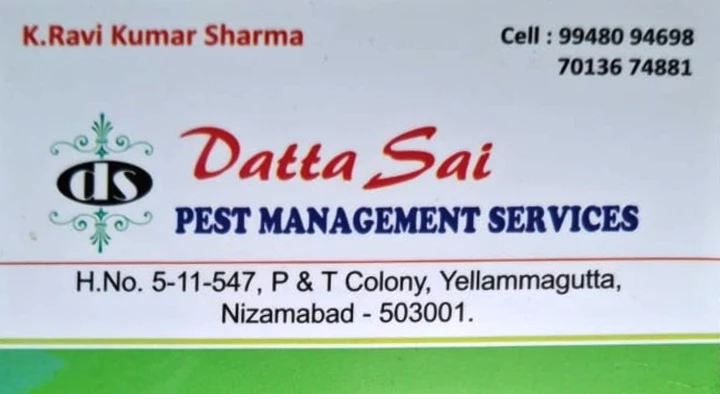 Datta Sai Pest Management Services in Yellammagutta, Nizamabad