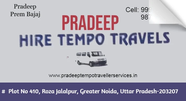 Pradeep Hire Tempo Travels in Roja Jalapur, Noida