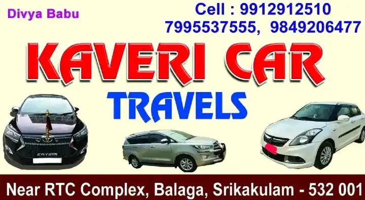 Car Rental Services in Srikakulam  : Kaveri Car Travels in Balaga