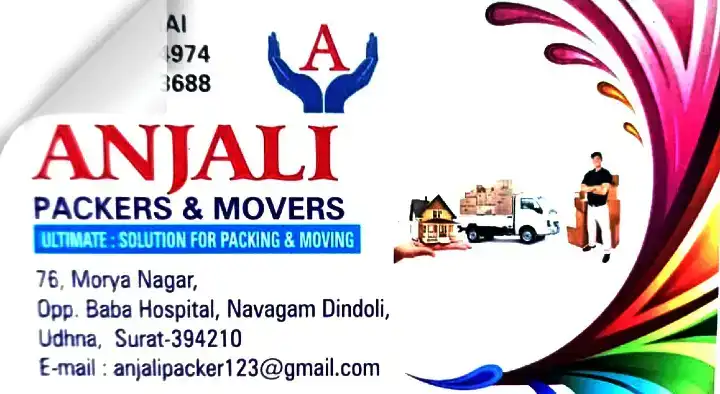 Anjali Packers and Movers in Udhana, Surat