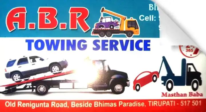 Truck Towing Services in Tirupati  : ABR Towing Service in Old Renigunta Road 