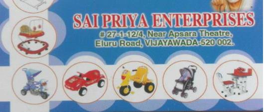 Toy Shops in Vijayawada (Bezawada) : Sai Priya Enterprises in Eluru Road
