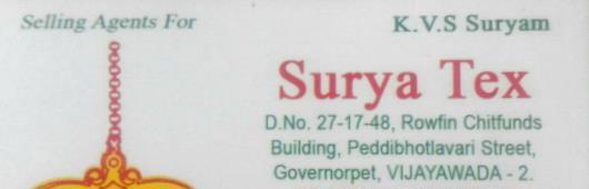 Surya Tex in Governorpet, vijayawada