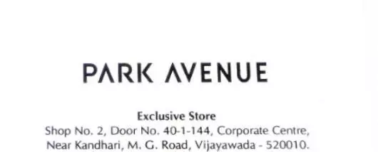Home Appliances in Vijayawada (Bezawada) : Park Avenue in M.G.Road