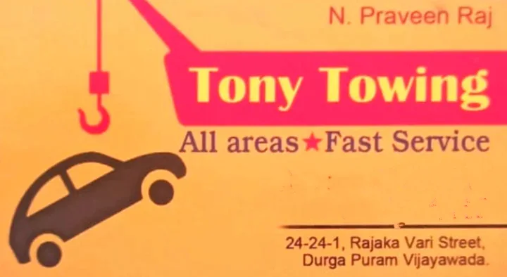 Vehicle Lifting Service in Vijayawada (Bezawada) : Tony Towing in Durga Puram