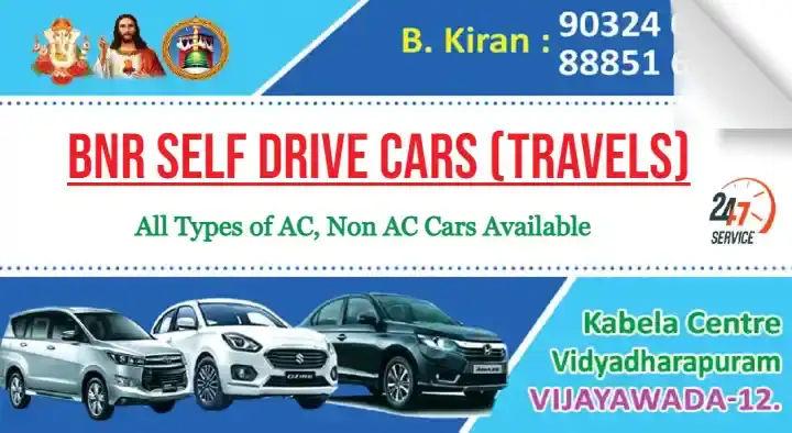 BNR Self Drive Cars (Travels) in Vidyadharapuram, Vijayawada