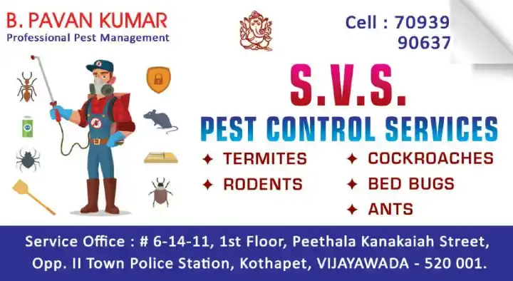 SVS Pest Control Services in Kothapet, Vijayawada