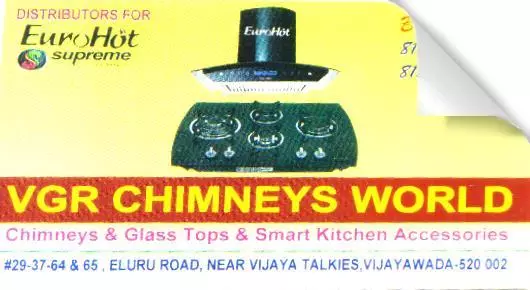 Kitchen Furniture Manufacturers in Vijayawada (Bezawada) : VGR Chimneys World in Eluru Road
