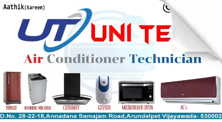Ac Repair And Service in Vijayawada (Bezawada) : Unitech Air Condition and Refrigeration Service in Arundelpet