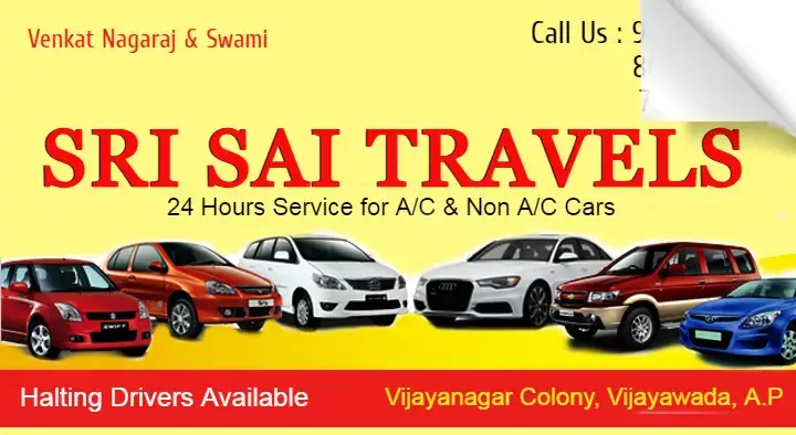 Innova Car Taxi in Vijayawada (Bezawada) : Sri Sai Travels in Vijayanagar Colony