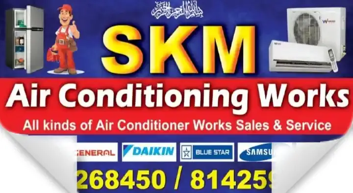 SKM Air Conditioning Works in One Town, Vijayawada