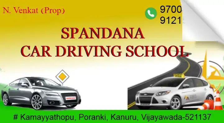 Spandana Car Driving School in Poranki