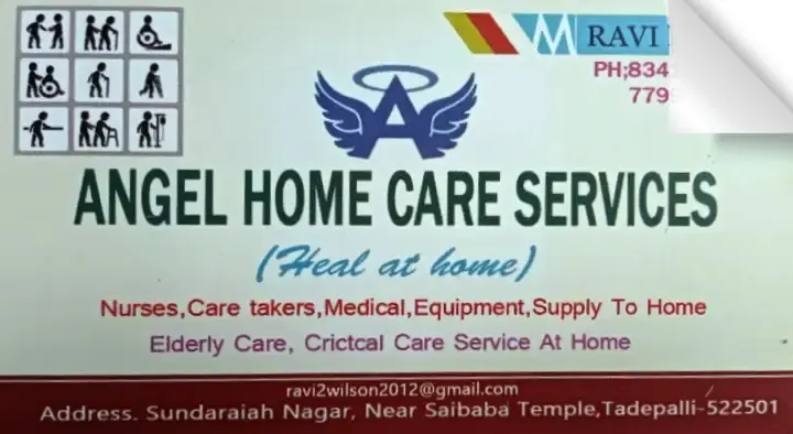 Angel Home Care Services in Tadepalli, Vijayawada