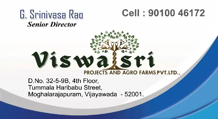 Viswa Sri Projects and Agro Farms Pvt Ltd