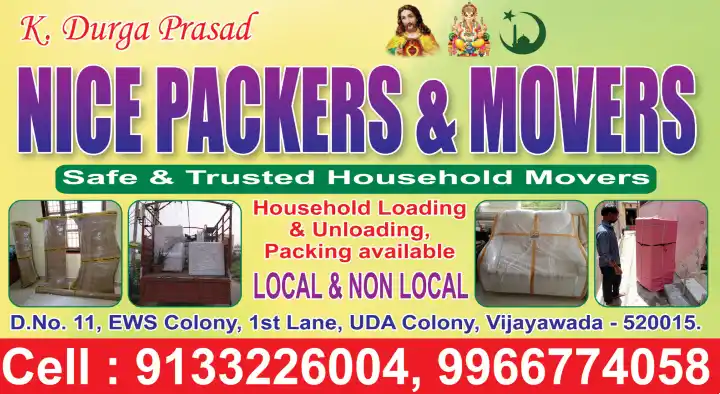 NIce Packers and Movers in Rajeev Nagar, Vijayawada