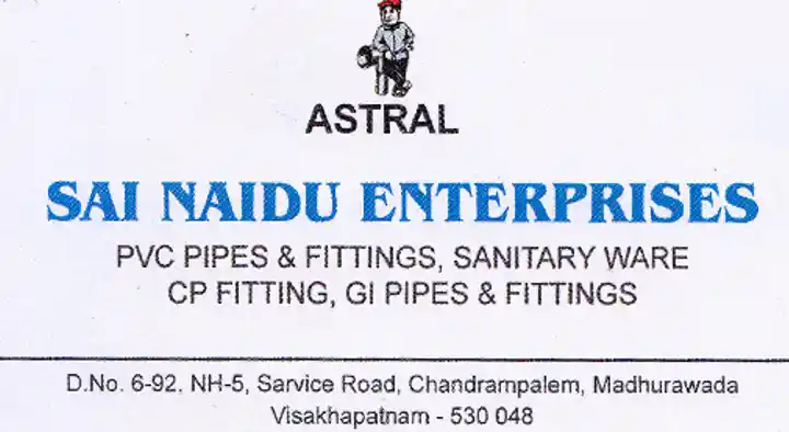 Sai Naidu Enterprises in Madhurawada, Visakhapatnam