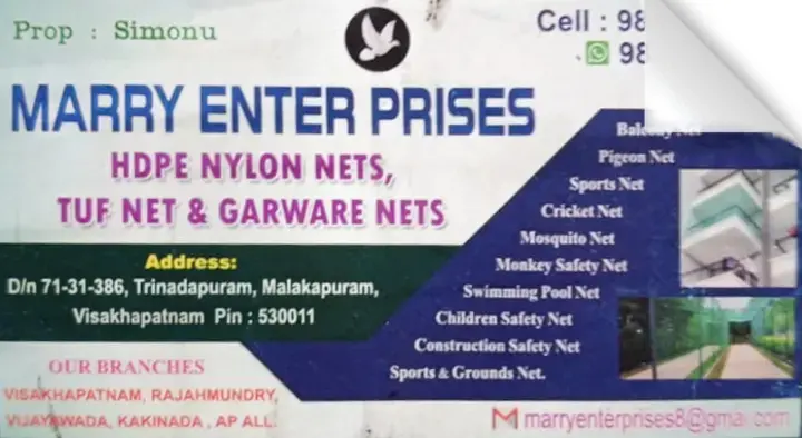 Marry Enterprises in Malkapuram, Visakhapatnam