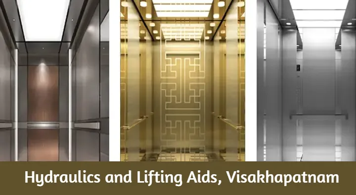 Elevators And Lifts in Visakhapatnam (Vizag) : Hydraulics and Lifting Aids in siripuram