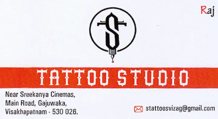 Tattoo Studio in Gajuwaka, Visakhapatnam
