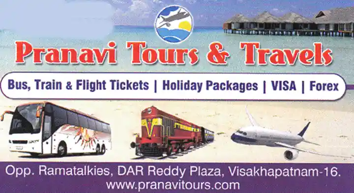 Visa Assistance in Visakhapatnam (Vizag) : Pranavi Tours and Travels in Rama Talkies