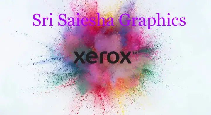 Color Xerox in Visakhapatnam (Vizag) : Sri Saiesha Graphics in Old Gajuwaka