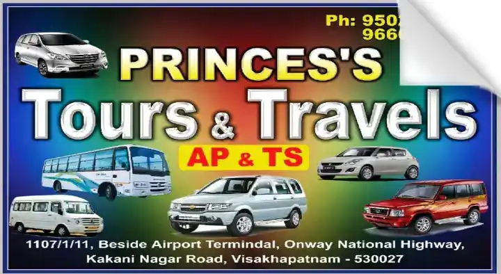 Mini Bus For Hire in Visakhapatnam (Vizag) : Princess Tours and Travels in Kakani Nagar Road