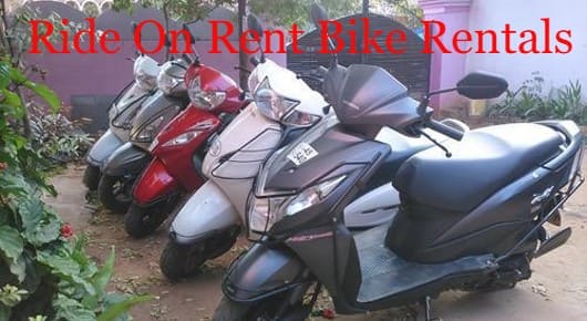 Bike Rentals in Visakhapatnam (Vizag) : Ride On Rent Bike Rentals in PM Palem