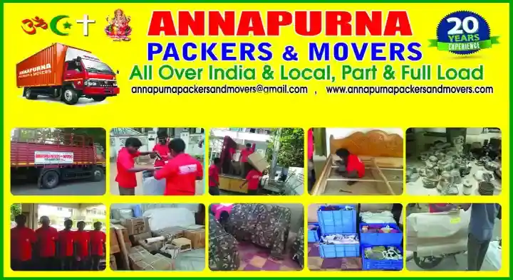 Annapurna Packers and Movers in Gajuwaka