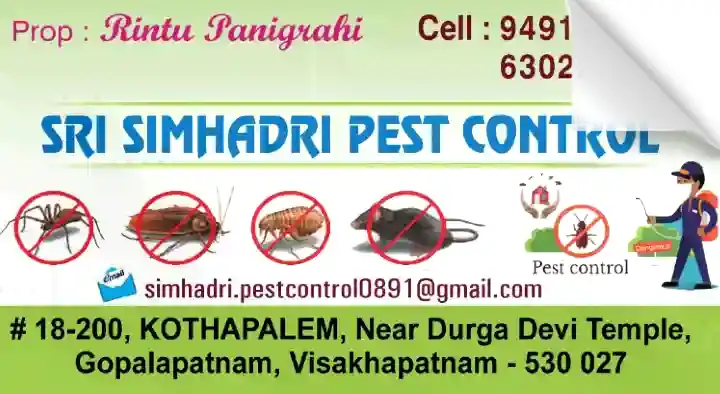 Sri Simhadri Pest Control in Gopalapatnam, Visakhapatnam