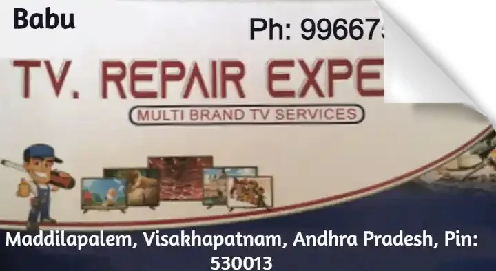 TV Repair Experts (Multi Brand TV Services) in Maddilapalem