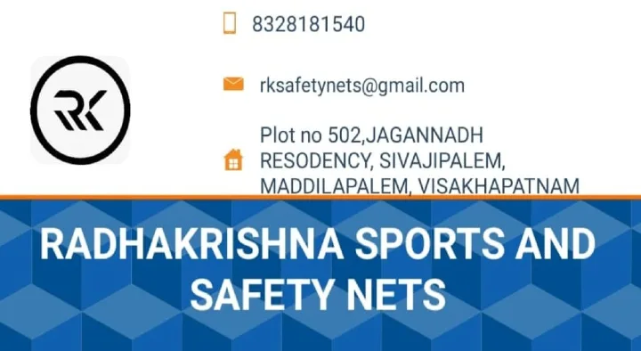 balcony safety net dealers in Visakhapatnam : RK Sports and Safety Nets in Maddilapalem