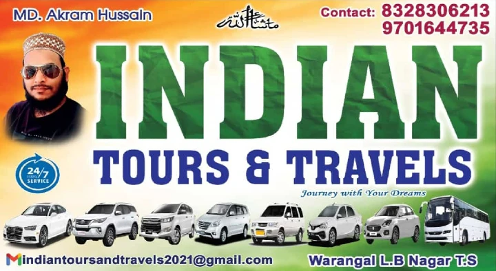 Tours And Travels in Warangal  : Indian Tours and Travels in LB Nagar