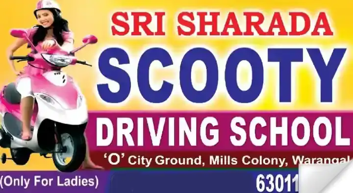 sri sharada scooty driving school mills colony in warangal,Narsampeta Road  In Visakhapatnam, Vizag