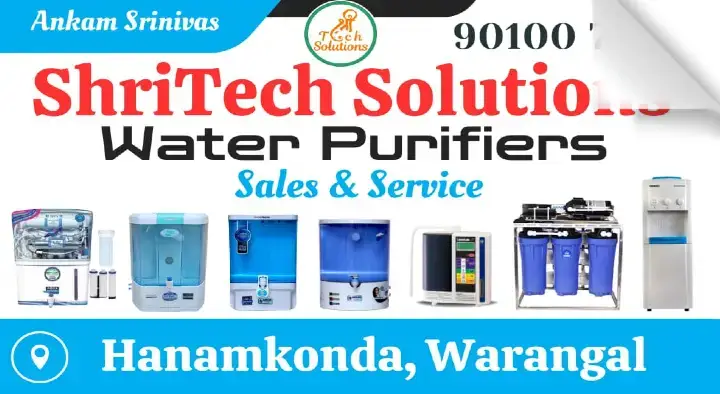 ShriTech Solutions Water Purifiers Sales and Services in Hanamkonda, Warangal