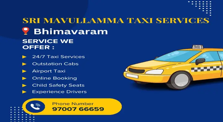 Taxi Services in West_Godavari  : Sri Mavullamma Taxi stand in Prakasam Chowk