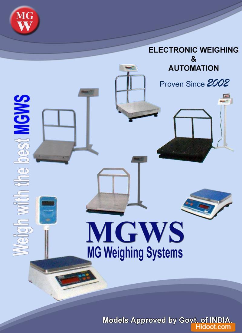 mg weighing systems weighing scales bridges machines manufacturers near svg market in rajahmundry - Photo No.0