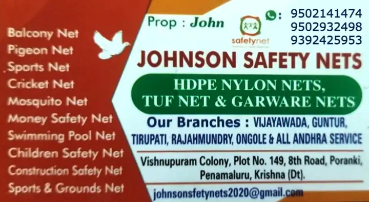 johnson safety nets poranki in vijayawada - Photo No.0