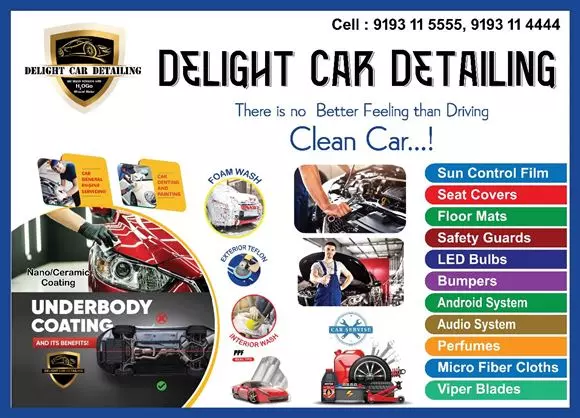 delight car detailing andhra prabha colony in vijayawada - Photo No.9