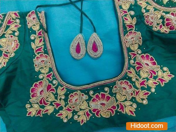 jahid embroidery materials maggam works near suryarao pet in vijayawada - Photo No.5