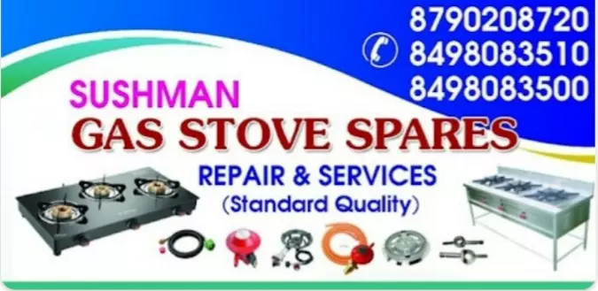 sushman gasstove tecnix repair and services gajuwaka in visakapatnam - Photo No.12